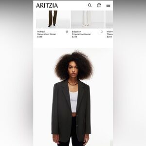 Aritzia Agency Blazer Size Medium